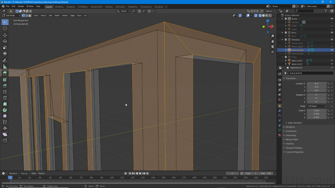 Remove Doubles (Merge by Distance) – Blender Knowledgebase