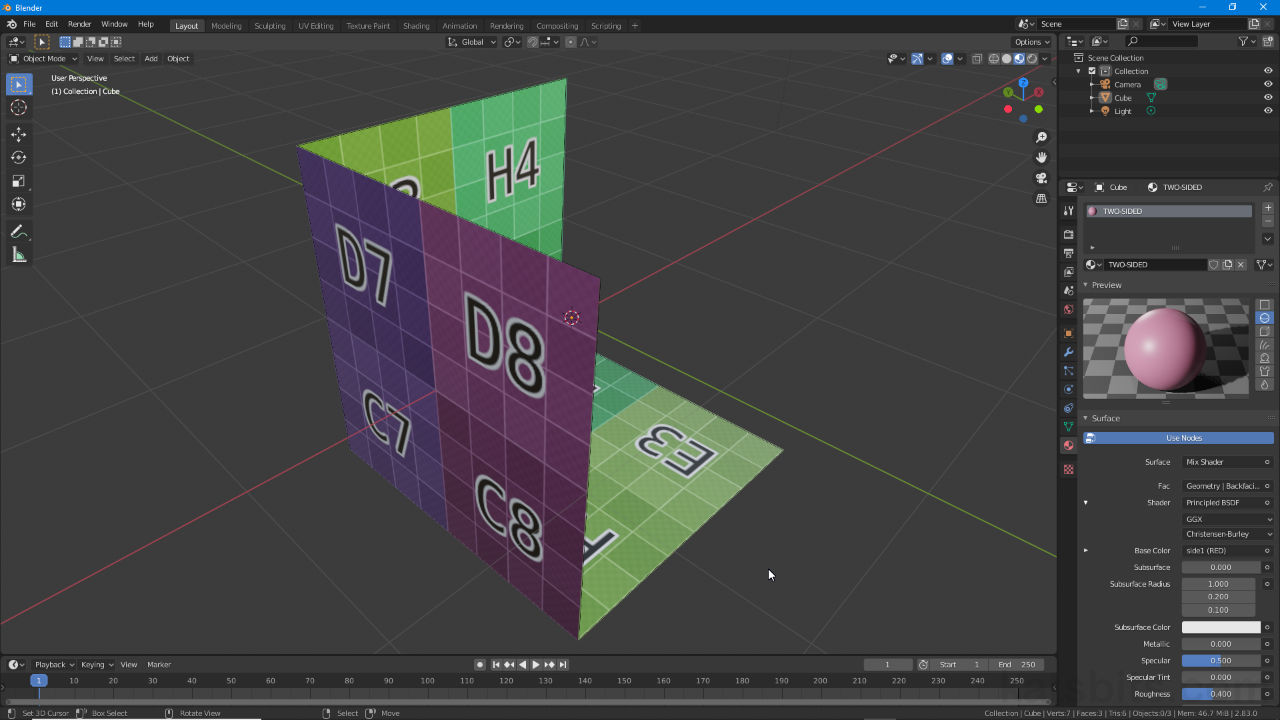 Double-Sided Materials – Blender Knowledgebase