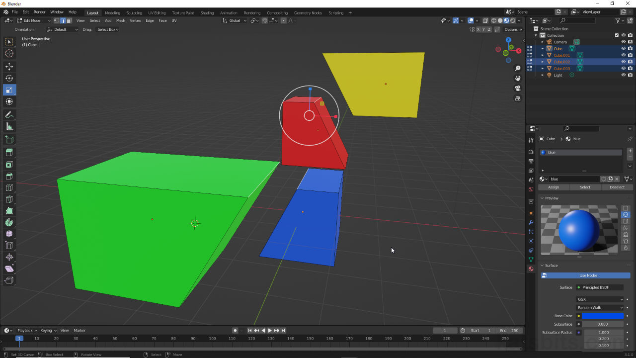 Align Selection to Axis – Blender Knowledgebase